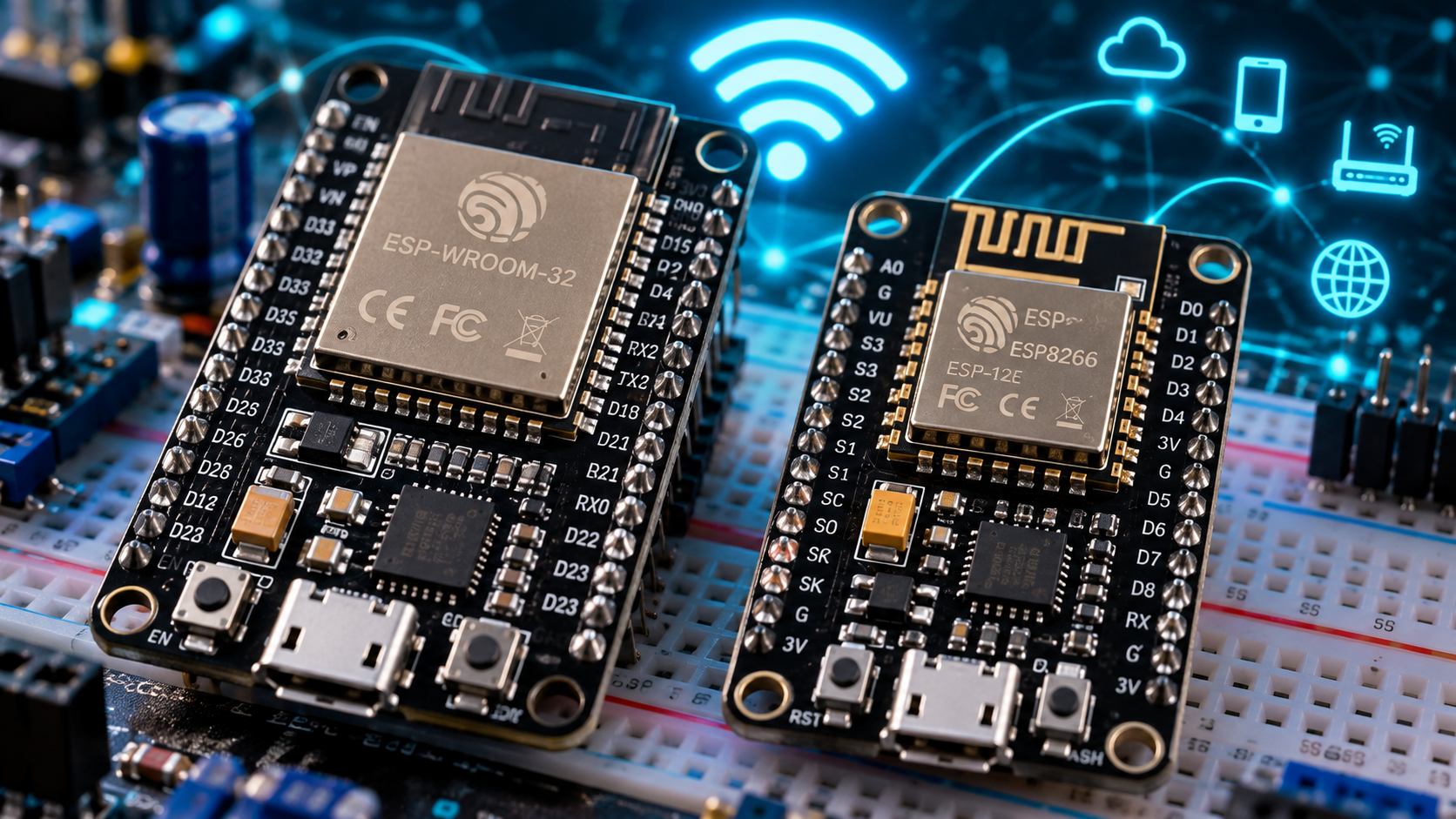 Understanding ESP32 vs ESP8266: Which WiFi Module is Right for You?