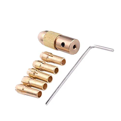 0.5-3mm Small Electric Drill Chuck Set of 775 DC Motor (5.05mm Hole)