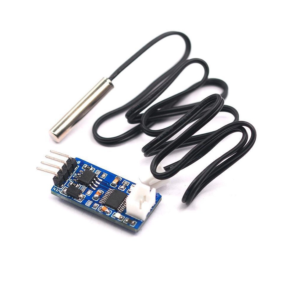 0.5M B3950 10K 1% NTC Thermal Sensor RS485 MODBUS RTU Remote Data Acquisition Module for PLC 12V