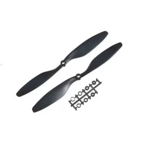 10×4.5 inch – 1045/1045R CW CCW Propeller Pair for Quadcopter Black