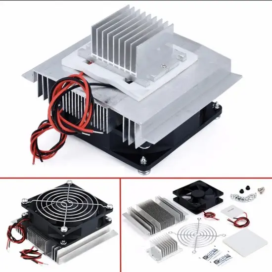 Thermoelectric Peltier Refrigeration Cooling System DIY Kit