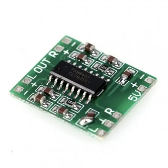 PAM8403 5V Two Channel Stereo Audio Amplifier Module