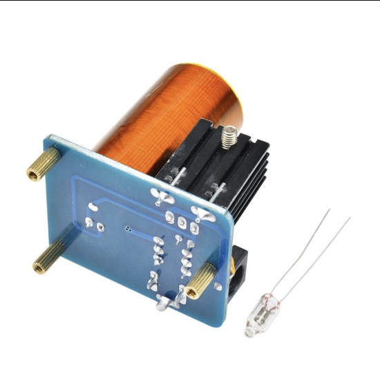 BD243 Assembled Mini Tesla Coil Electronics Wireless Transmission Module 9-12V