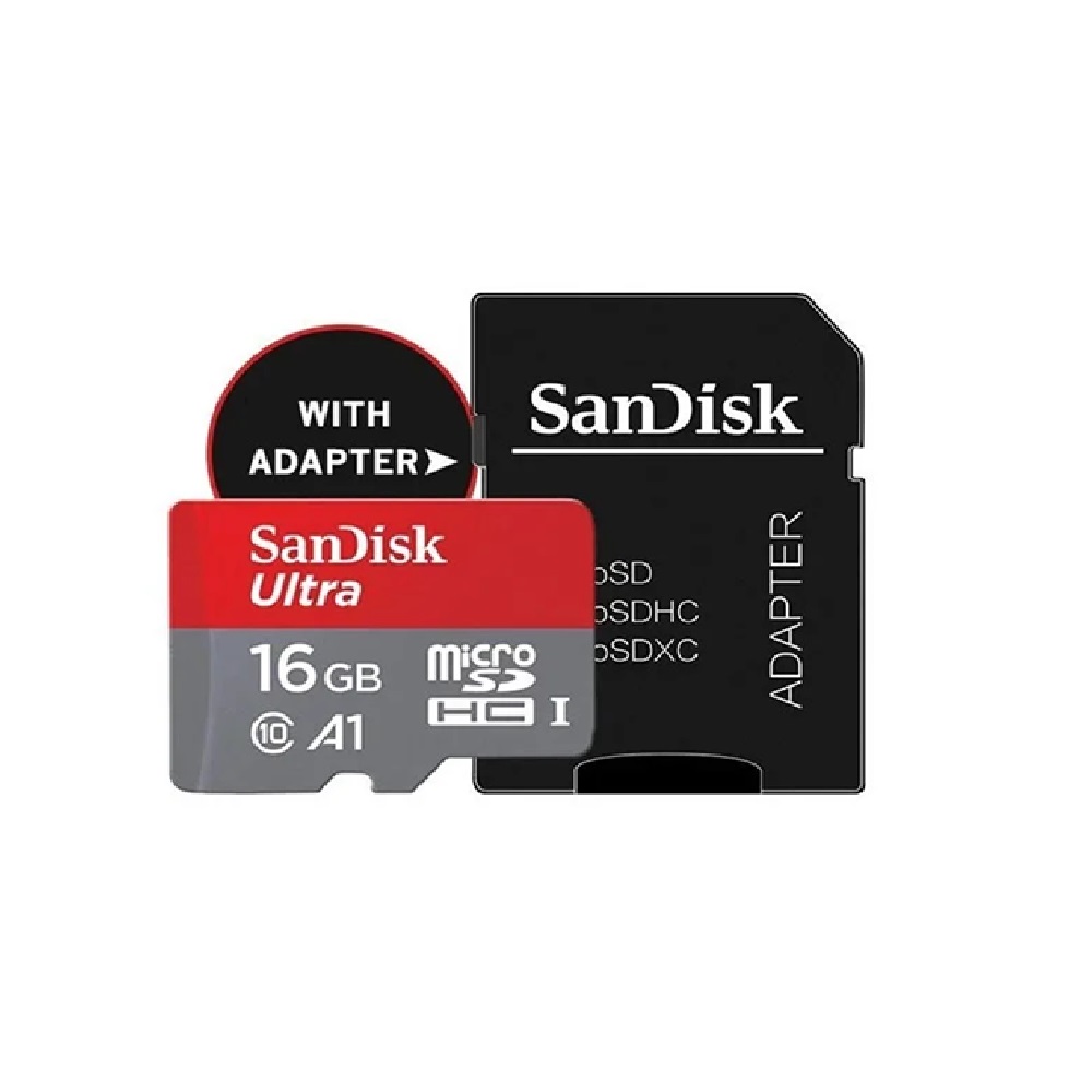 16GB Micro SD Class 10 Memory Card with Adapter