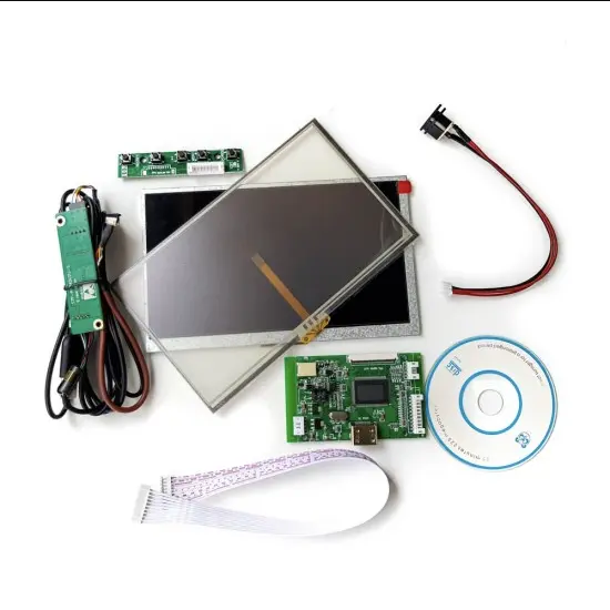 7 Inch LCD Touch Display With HDMI Driver Board Kit For Raspberry Pi