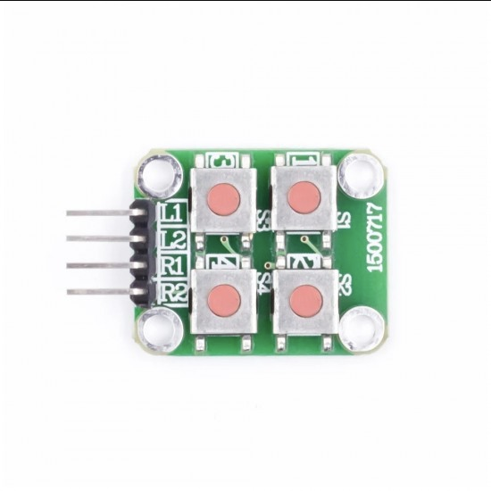 2x2 Matrix 4 Push Button Keyboard Module