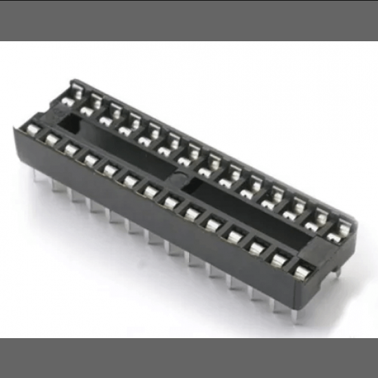 24 Pin IC Base Socket for PCB (Pack of 5)