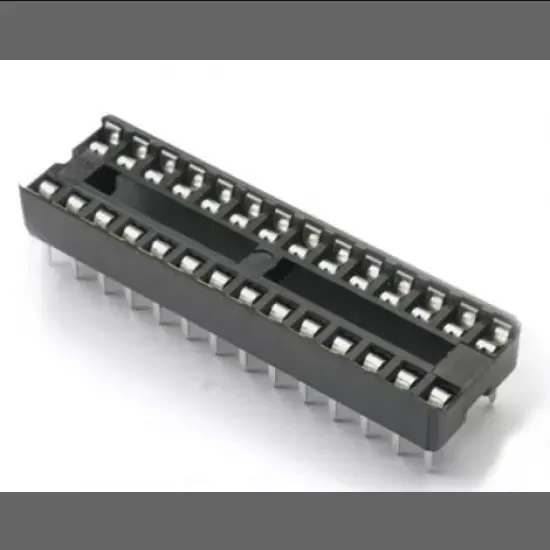 24 Pin IC Base Socket for PCB (Pack of 5)