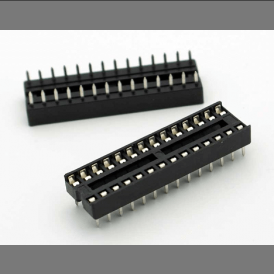 28 Pin IC Base Socket for PCB (Pack of 5)