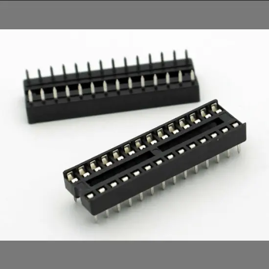 28 Pin IC Base Socket for PCB (Pack of 5)
