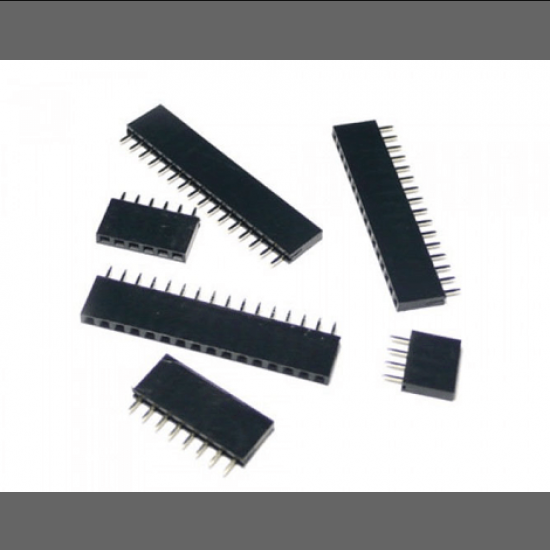 2.4mm Female Header Berg Strip 1x40 Pin (Pack of 5)
