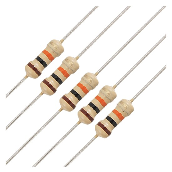 1/4W Carbon Film Resistors for DIY Electronic Projects (Pack of 20)