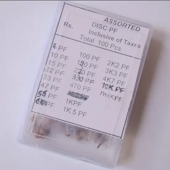 Assorted Capacitor Set Box