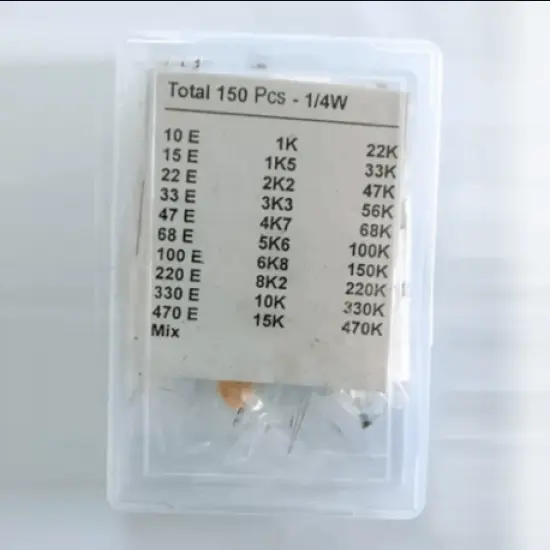 Assorted Resistor Set Box