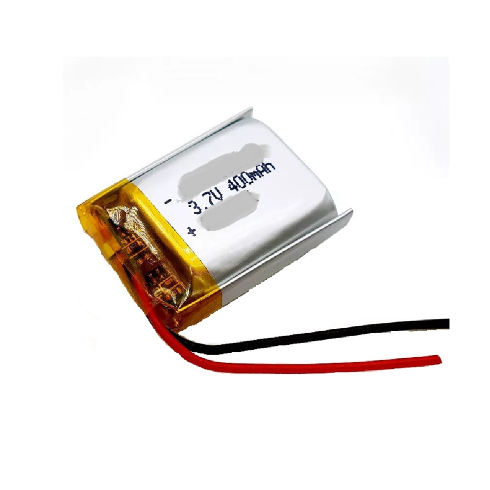 3.7V 400mAh Lithium Polymer Rechargeable Battery (Li-Po)