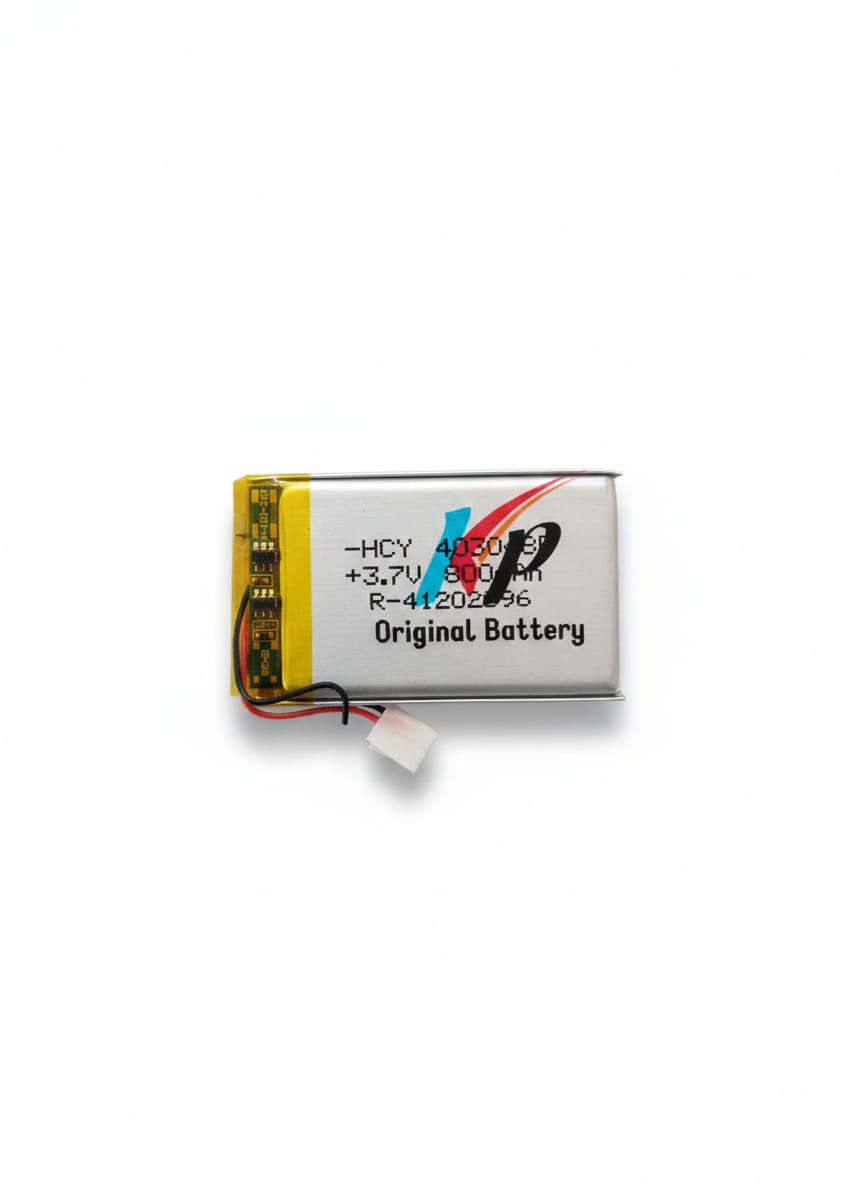 3.7V 800mAh Lithium Polymer Rechargeable Battery Li-Po
