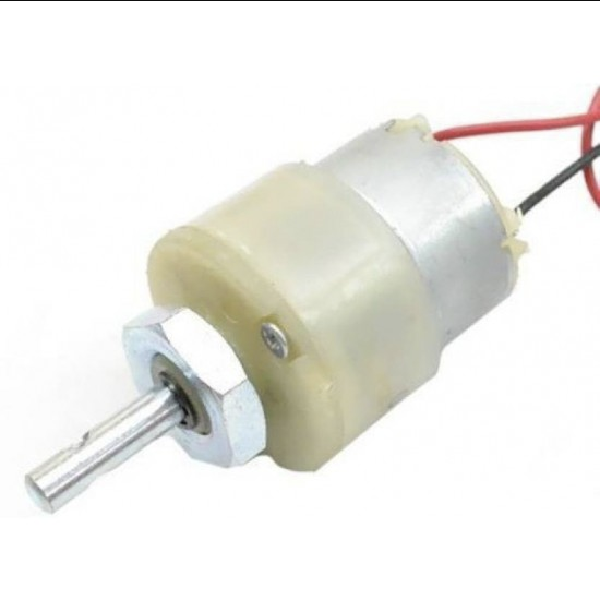 2000 RPM 12V Center Shaft DC Gear Motor