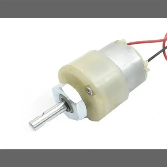 3.5 RPM 12V Center Shaft DC Gear Motor