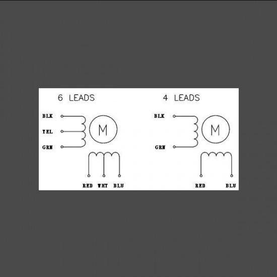 NEMA23 10.1KgCm Bipolar Hybrid Stepper Motor