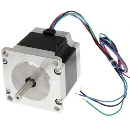 NEMA23 7.2kgcm Hybrid Unipolar Dual Shaft Stepper Motor