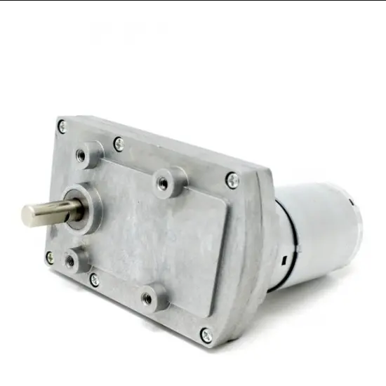 12V DC Square Gear / Geared Motor 300 RPM - High Torque