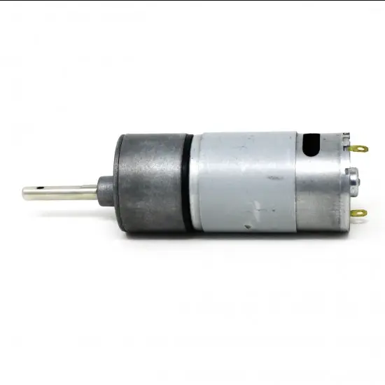 12V DC RS-37-555 Side Shaft Geared Motor - 300 rpm