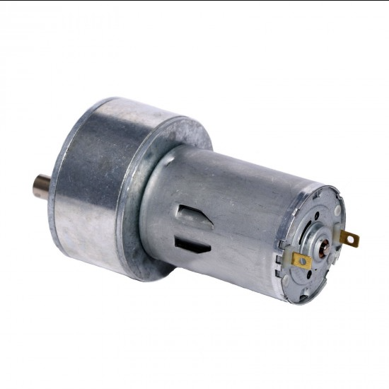 12V DC RS-50-555 Side Shaft DC Geared Motor 300 RPM - High Torque