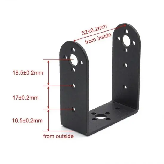 Servo Mount Brackets For MG995 MG996 Servo Motor
