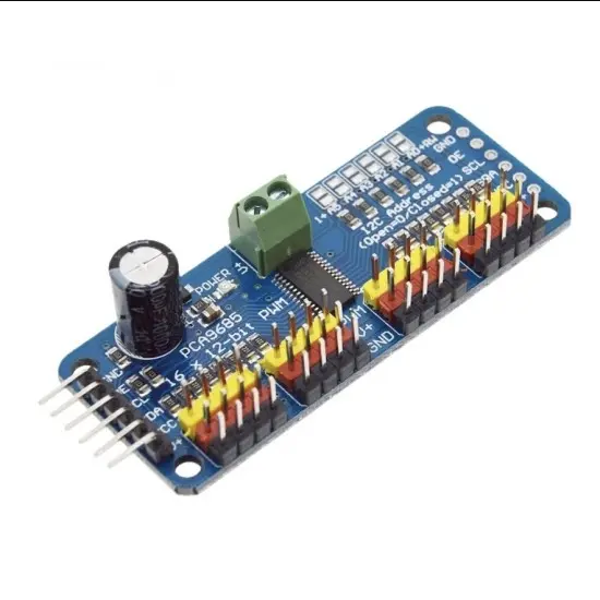 PCA9685 16-Channel 12-Bit PWM/Servo Driver I2C Interface