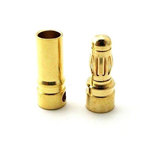 4mm Gold Connector Male-Female Pairs