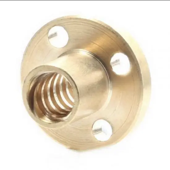 Lead Copper Nut for 8mm Screw - 3D Printer