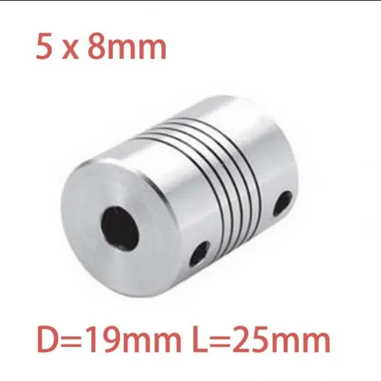Aluminum Flexible Shaft Coupling 5mm x 8mm