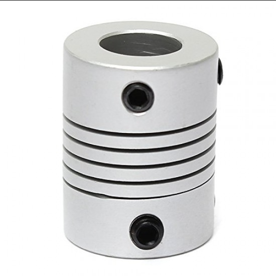 Flexible coupling OD:25mm x L:32mm Bore:6x8mm (ZRB-25×32)