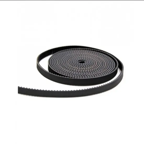 10M GT2 6mm Width Open Timing Belt Black For 3D Printer