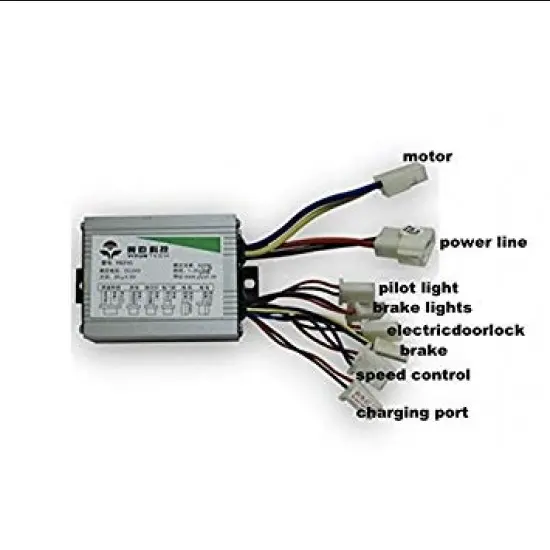Motor Controller for 36V 600W MY1020, DIY Electric Bicycle Kit