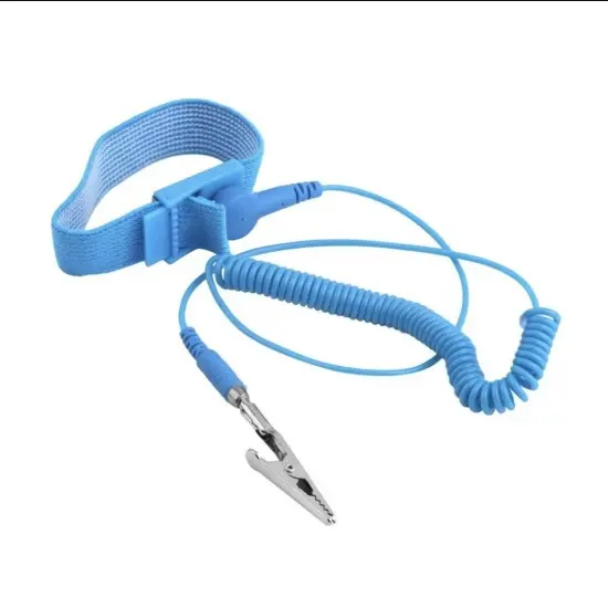 Anti Static ESD Wrist Strap Elastic Band with Clip 35mm for Sensitive Electronics Repair Work Tool
