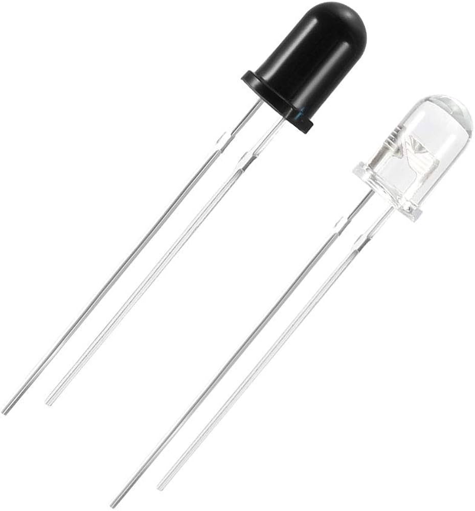 5mm IR LED Infrared Receiver and Transmitter Diode