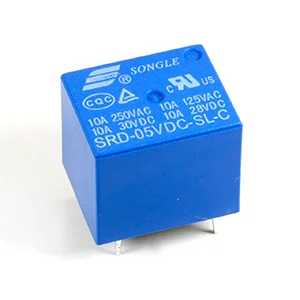5V 10A SPDT Sugar Cube Relay Switch PCB Mount – Songle