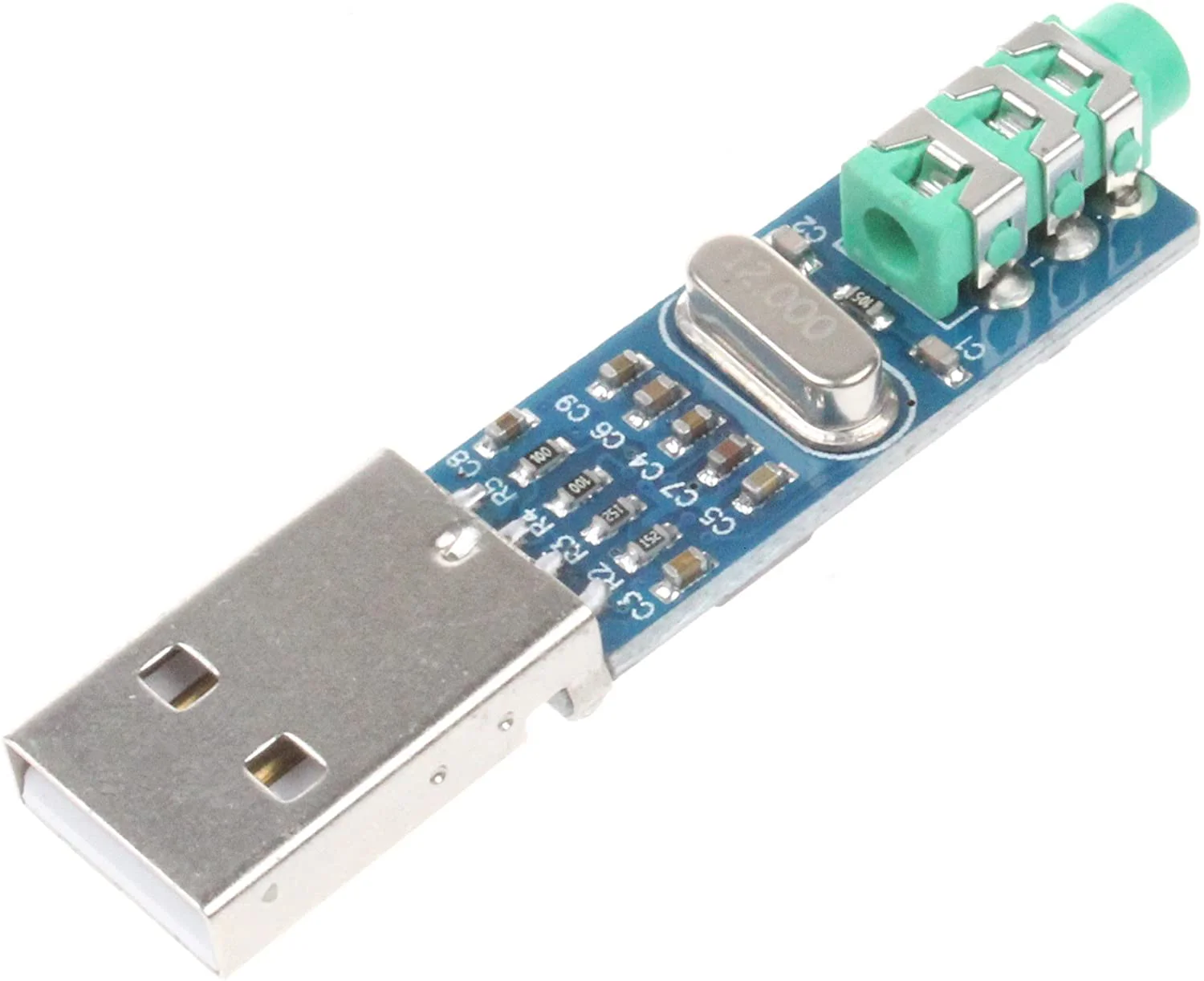 5V USB Powered PCM2704 MINI USB Sound Card DAC Decoder Board For PC Computer