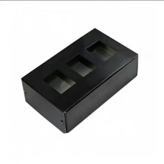 DPDT Switch Box (3 Slots) for Remote Control Robot