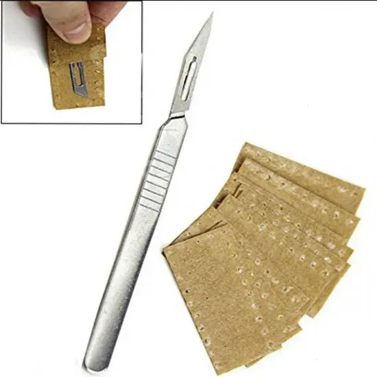 DIY Steel Surgical Scalpel Blade Chisel