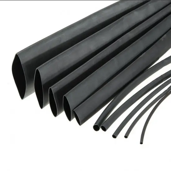 Heat Shrink Sleeve 2mm Black 3 meter Industrial Grade (HST)