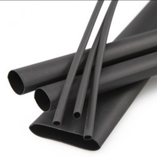 Heat Shrink Sleeve 3mm Black 3meter Industrial Grade (HST)