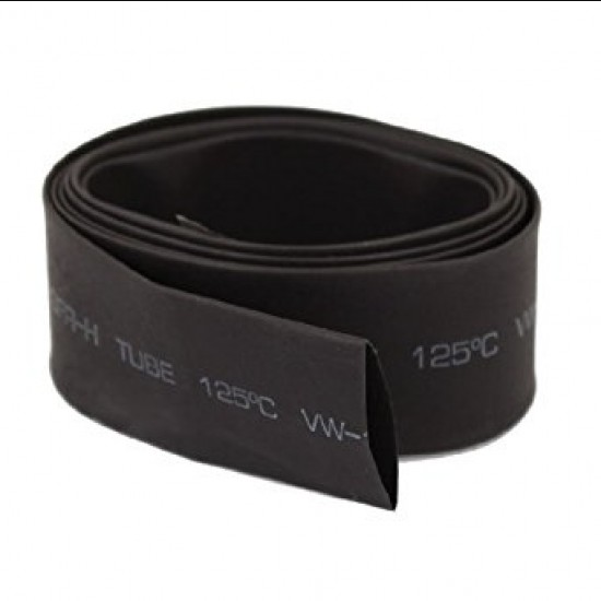 Heat Shrink Sleeve 40mm Black 1meter Industrial Grade (HST)