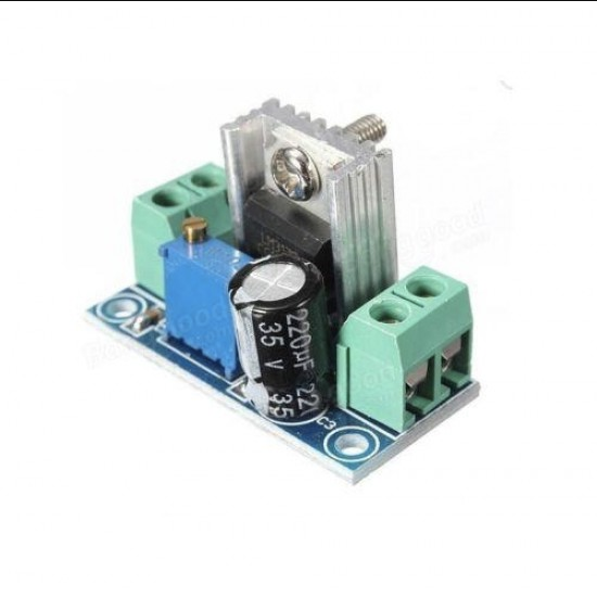 LM317 4.2-40V to 1.2-37V 1.5A DC-DC Step-Down Power Converter Module