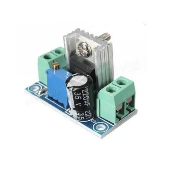 LM317 4.2-40V to 1.2-37V 1.5A DC-DC Step-Down Power Converter Module