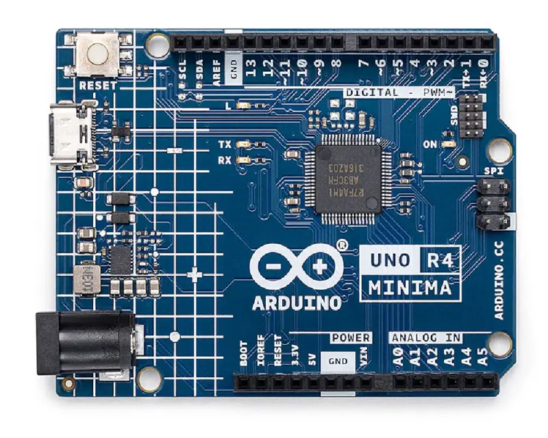 Original Arduino UNO EK (एक) R4 Minima – Made in India