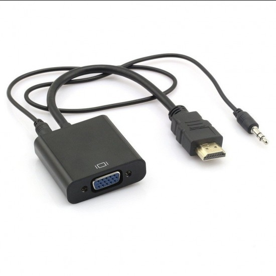 HDMI to VGA Converter with 3.5mm Audio Out