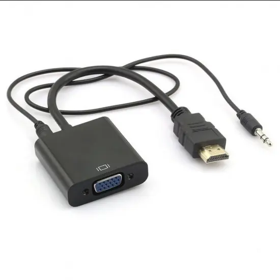 HDMI to VGA Converter with 3.5mm Audio Out