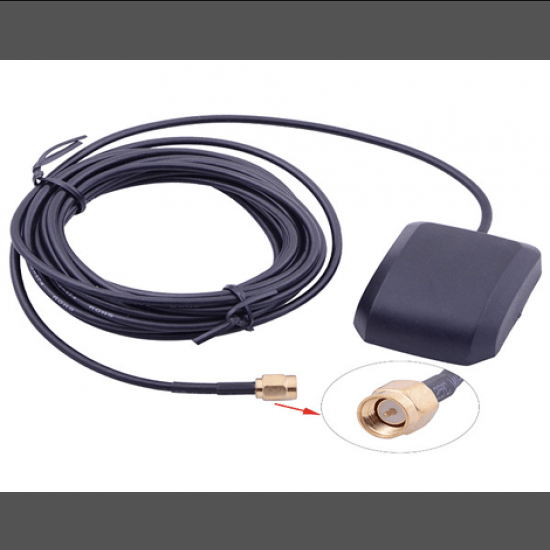 GPS Antenna 3V Magnetic Mount SMA - 3m Cable